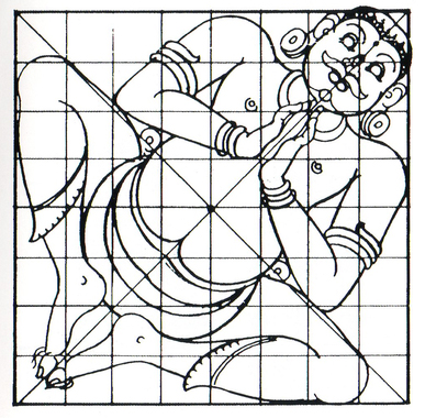 Vaastu Purusha Frontal
