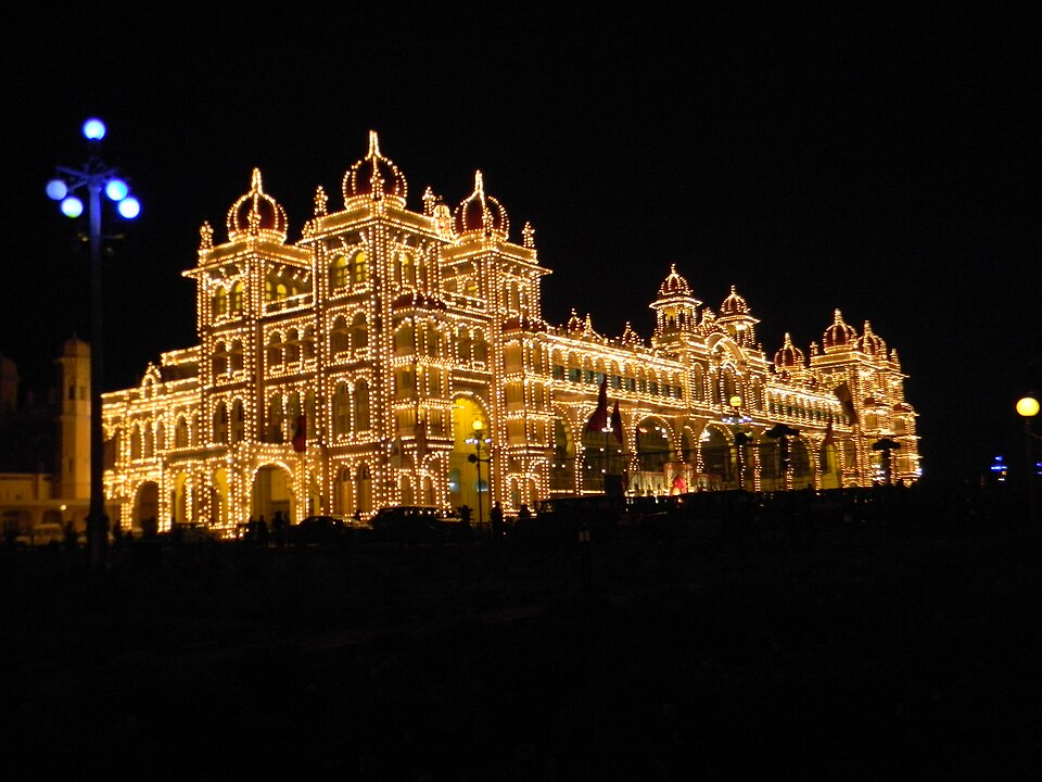 Mysore Palace Dussehra Illumination