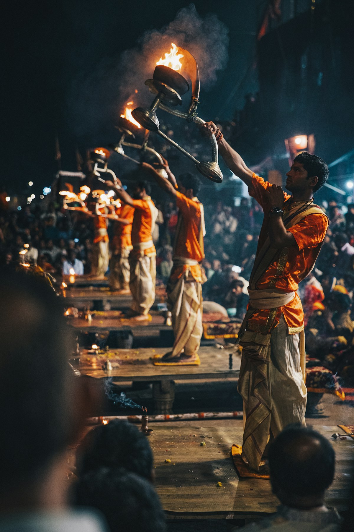 Sacred Evening Deepam & Maha Aarti Ceremony